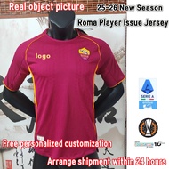 Roma Player Issue Jersey 2025-26 Roma Home Player Edition Adult Football Jersey Players NDICKA DOOLY