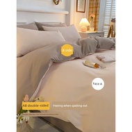 bedsheet with comforter fluffy bedsheet set Student Dormitory Single Pure Cotton Autumn Winter Duvet
