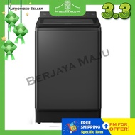 Panasonic 14.5KG Ai Smart TD Inverter Top Load Fully Washer NA-FD145V3BT (Black Silver)