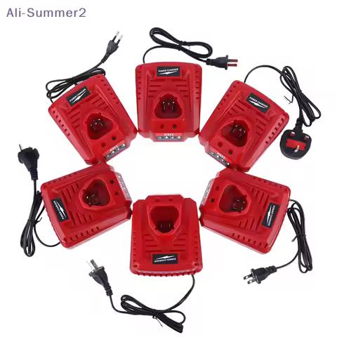 {Summer2} Power Tool Parts For M12 N12 Lithium-Ion Battery Charger 3A Fast Charging Replacement 48-1
