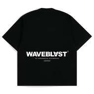 Waveblast Oversize T-Shirt Inverse Black Baju Lelaki T Shirt Oversize S-3XL Oversized Tshirt