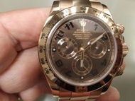 Rolex Daytona 18k永恆玫瑰金