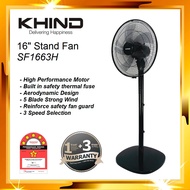 khind 16" Stand Fan SF1663H / Kipas Berdiri
