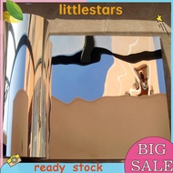 60x100cm DIY Silver Reflective Solar Film Decorative Mirror Foil Home Wall Sticker [littlestars1.sg]