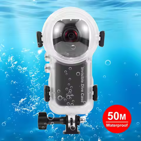 PULUZ 50m Waterproof Sealed Diving Case For Insta360 X4 Air Protective Cover
