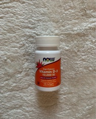 Now Vitamin D-3 10,000 IU 120 softgels ✨ 維他命D3 高效 10000 國際單位 120 粒膠囊裝
