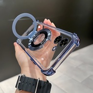 Case for OPPO A3X 5G A3 5G A3X 4G A3 4G phone casing Ring buckle magnetic mobile power charging stan