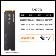 WD SN770แล็ปท็อปโซลิดสเตทไดรฟ์โซลิดสเตทไดรฟ์ภายใน