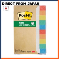 Post-it Sticky Notes Tabs 50×7.5mm 100 Sheets x 10 Pads