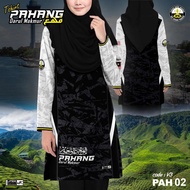 c2991 high-quality women PAHANG DARUL MAKMUR Muslim Dresses & Jumpsuits shirt 3D print malaysia long