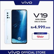 HP Vivo V19 (8/256) Ram 8GB ROM 256 GB crytal white and blue