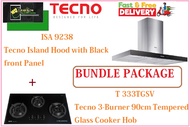 TECNO HOOD AND HOB BUNDLE PACKAGE FOR ( ISA9238 &amp; T 333TGSV) / FREE EXPRESS DELIVERY