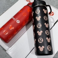 lulu Sports Water Bottle Lulu Collaboration Edition water bottle Outdoor fitness thermos cup yoga wa