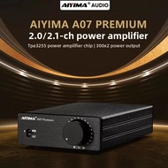 AIYIMA A07 Premium 300Wx2 HiFi Class D Stereo Amplifier Home Audio 2.0 Channel Amp Passive Speakers