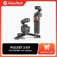 FeiyuTech Feiyu Pocket 3 3-Axis Stabilization Split Design, Cordless and Detachable 4K 60fps Resolut