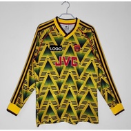 Arsenal 91-93 Away Retro Soccer Jersey Football 1991/93 Arsenal Away Vintage Jersey S-XXL Men's Socc
