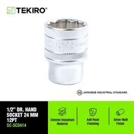 MATA TEKIRO 1/2 INCH SOCKET WRENCH 24 MM PT 12 / SOCKET BIT / SOCKET WRENCH