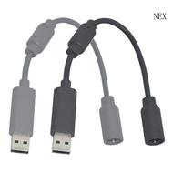 NEX For Xbox 360 Wired Controller Gamepad USB Breakaway Extension Cable PC Converter