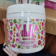 VITAMILK BOOSTER ORIGINAL VITA JUICE STRAWBERRY / VANILLA / COKLAT / APPLE / GRAPE VITA MILK