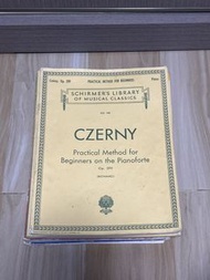琴譜 Czerny 實用鋼琴入門教程 Op. 599