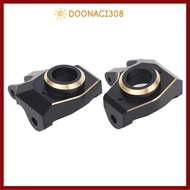 DOONACI308 2Pcs Steering Knuckles, Brass RC Parts Front Axle Steering Knuckle, Durable Heavy Duty RC