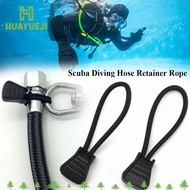 HUAYUEJI Scuba Parts S6N7 Diving Snorkel Attachment Rope Clip Holder Hose Retainer Rope