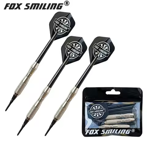 Fox Smiling 3PCS Darts 18g Professional Electric Soft Tip Darts Pin