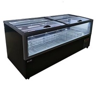 👑👑大容量滑動玻璃門島式冷凍櫃，食品超冷凍櫃，卧式冷凍食品冷凍櫃👑👑
