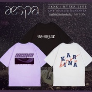 MYEON - Aespa Tshirt | Aespa T-shirt | Aespa Synk Hyper Linemerchandise