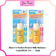 Biore UV Perfect Protect Milk Moisture / Biore UV Perfect Protect Cool SPF50+ PA+++  25ml