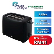 Faber 2 Slices Bread Toaster (700W) FT26