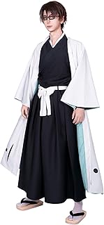 Men Anime Aizen Sousuke Cosplay Costume