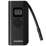 ROCKBROS Portable 150 PSI Air Compressor For Car Wireless Electric Motorcycle Tire Inflator Lightwei