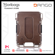 Dango Products M2 Maverick Wallet Hand Polished Nickel Plated Single Pocket Leather