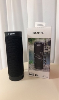 Sony 可攜式無線揚聲器 SRS-XB23 藍牙喇叭 黑色