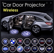 Lampu Logo LED Pintu Mobil Wireless Tanpa Kabel Door Light Projector Murah