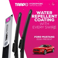 Trapo Hydrophobic Hidrofobik Car Wiper Blades Pengelap Cermin Kereta Ford Mustang S550 (2016-Present