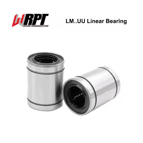 Linear Sliding Bearing LM3UU LM4UU LM5UU LM6UU LM8UU LM10UU LM12UU 16 20 25 30 35 40 50UU Smooth Sha
