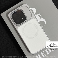 Wzxf Lychee Pattern Magnetic Hard Shell Suitable for IQOO15 Phone Case New Style IQOO15 Skin Feel Fr