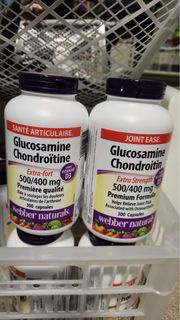 全新 現貨 加拿大Webber naturals 葡萄糖胺軟骨素膠囊加維他命D3 300粒