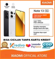 Xiaomi Redmi Note 13 5G | Note 13 8/256GB 108 MP super jernih, Layar 120 Hz FHD+ AMOLED - Bisa Cicilan Tanpa Kartu Kredit - HP Murah - Garansi Resmi 1 Tahun ( Kredivo, Laz Pay Later, Bisa COD, Original )