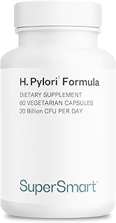 Supersmart - H. Pylori Fight Natural Treatment 20 Billion CFU Per Day - Lactobacillus Reuteri (Probi