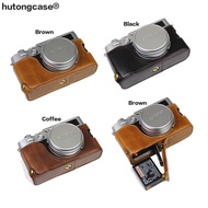 Pu Leather Camera Bag Body Case For Fujifilm X-H2S X-S10 X-E4 X100V XF10 X-T30 II X-T20 X-T4 X-T200 X-T3 X-T2 XT4 XS10 XT30II X-T100 XE3 X100S X100T X100F