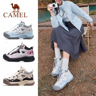 CAMEL outdoor hiking boots, men's and women's casual sports shoes, short boots, thick-soled hiking s