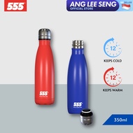 555 Stainless Steel Cola Bottle Style Vacuum Thermal Flask 350ml - Keep Hot Warm/Cold Cool
