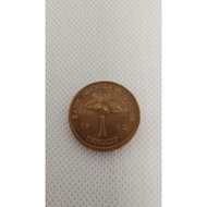 Malaysia 1 ringgit old coin1995