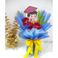 Bouquet Pra Sekolah/ Mini Bouquet/ Pre-school/ Bouquet Murah/ Convocation bouquet