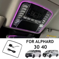 For Toyota Alphard 30 Series AH30 AGH30 Vellfire40 AH40 AGH40 Roof Reading Light Surround Ambient Li