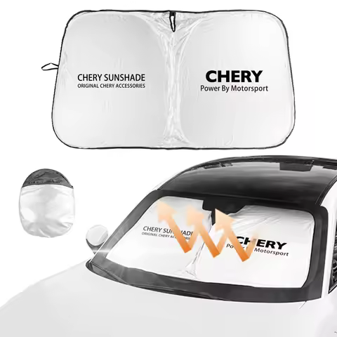 Flodable Car Front Windshield Sunshade Cover Car Accessories For Chery Tiggo 7 2 3 4 5x Kimo Qq6 s21