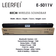 Soundbar for TV with Bluetooth TF & USB Support Colorful Lighting Heavy Bass AUX Line-In SD Card Slo